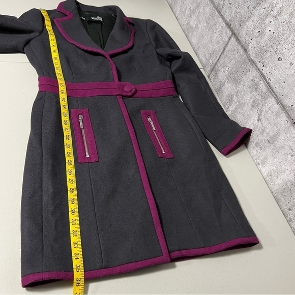 LOVE Moschino Wool / Cashmere Dress Coat - Picture 10 of 15